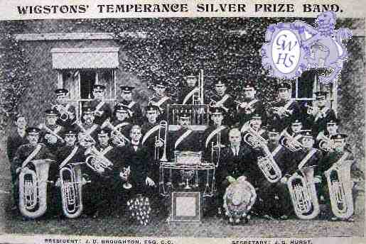 9-155 Wigstons' Temperance Silver Prize Band