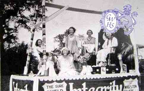 9-61 Integrity Parade Float Wigston Magna 1920's