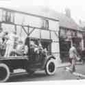 9-57 Carnival with Quaker House Bull Head Street Wigston Magna in the backgoround