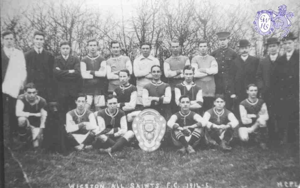 23-034 Wigston All Saints F C 1914 -1915 