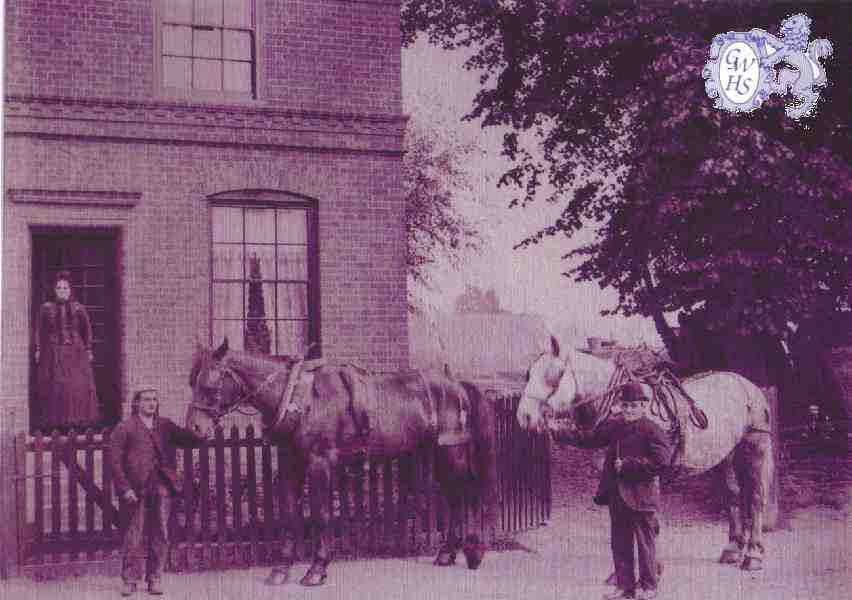 23-073 John Ward 1839 - 1898 at farmhouse in Moat Street opposite Cedar Avenue Wigston Magna