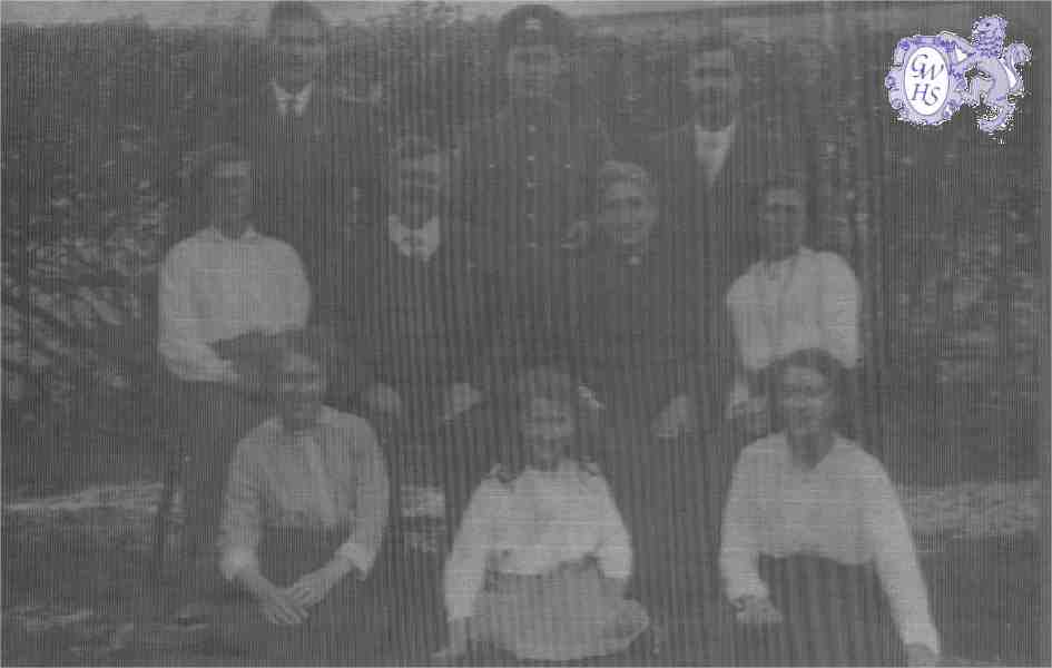 23-738 David Sidney Webb b 1895 106 Welford Road Wigston Magna - parents and brothers and sisters