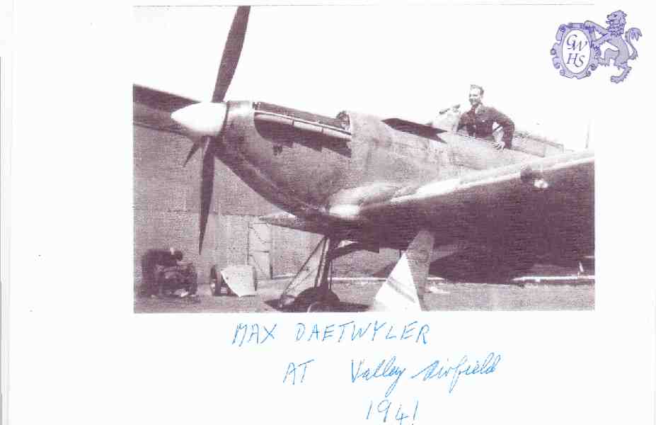 26-447 Max Daetwyler of Wigston Magna serving as Engine Fitter during WWII at RAF Valley 1941