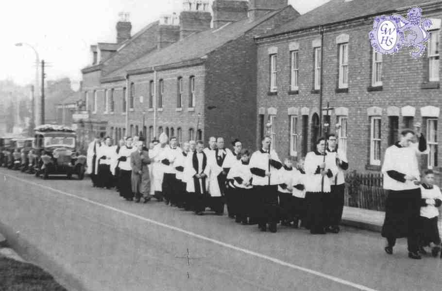 30-194a Cannon West funeral 1956 in Wigston Magna
