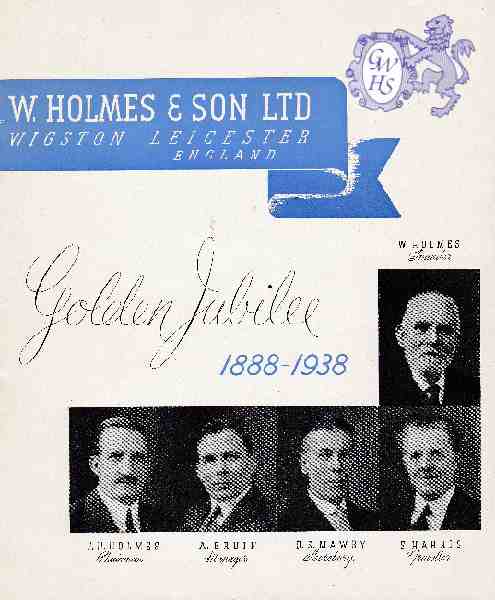 30-354 Golden Key leaflet W Holmes and Son Ltd page 1