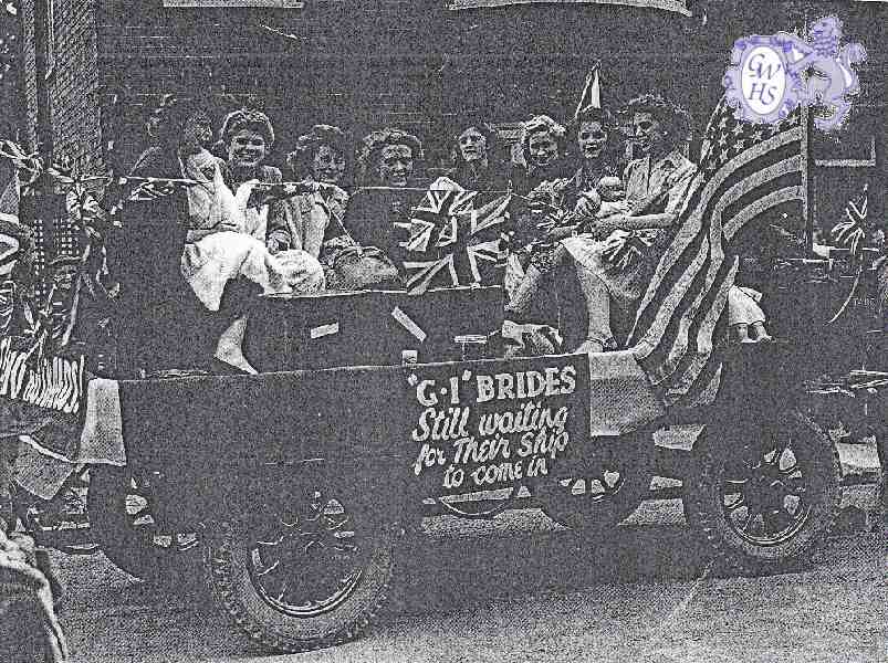 30-360 W Holmes & Son Factory Float in the 1950 Wigston Magna Carival Parade