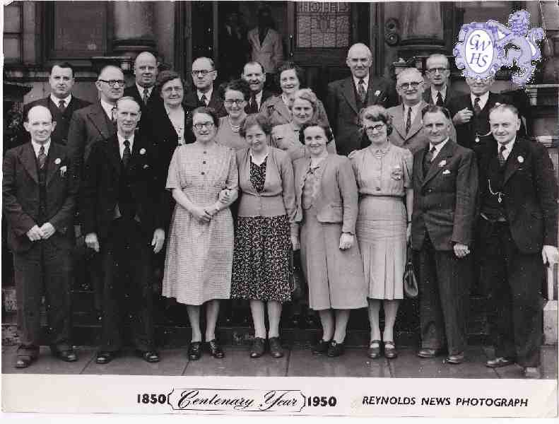 30-472 Wigston Co-operative Society centenary with George Broughton on the far left