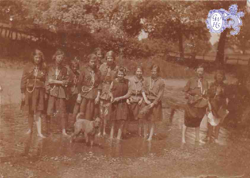 30-599 Wigston Guides at Launde Abbey Camp 1921