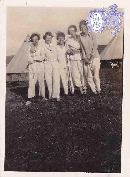 30-603 Wigston Guides at Welsh Camp 1931
