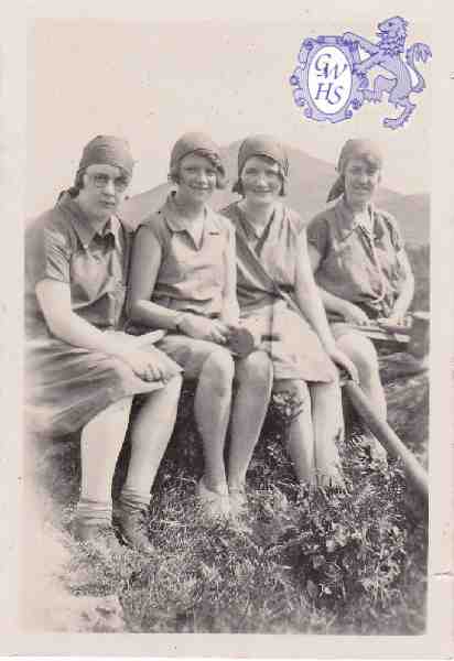 30-604 Wigston Guides at Welsh Camp 1931