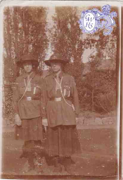30-619 1st Wigston Guides Sadie Bolton, Elizabeth Bolton