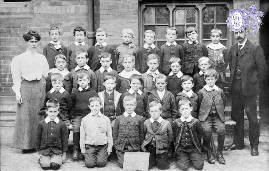 30-761 1908 Wigston C of E School Wigston Magna