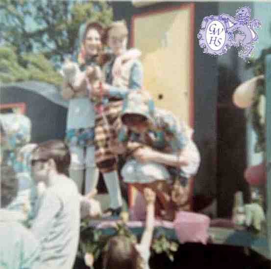 31-268 Two Steeples float for Wigston carnival about 1968