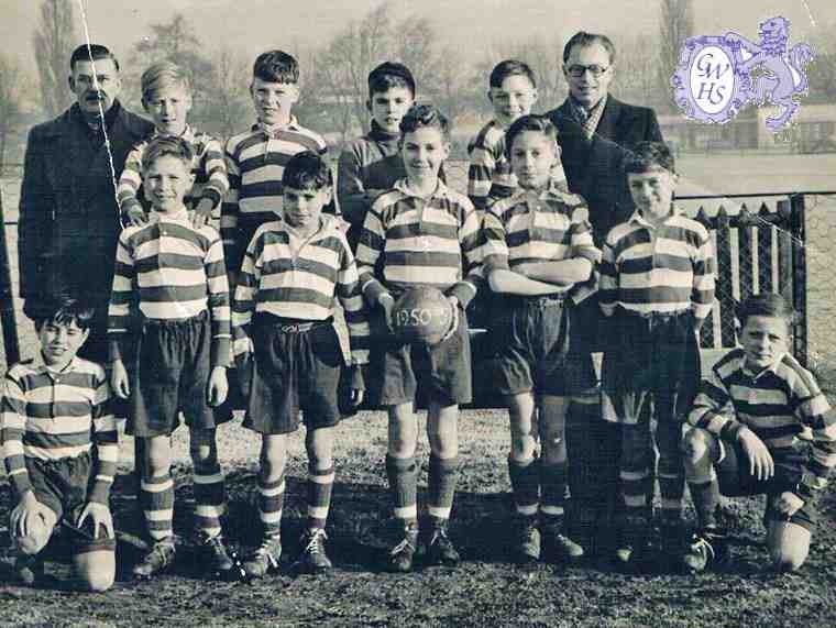 32-334 Wigston C of E school football team ( nashy bugs and fleas ) 1950-51