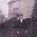 23-685 Alfred Roe outside his house in Moat Street Wigston Magna