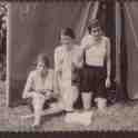 25-008 1st Wigston Guides Violet Bartlet Amy Menzies Eileen Wignall in Wales 1931 