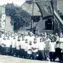 31-388 Wigston Church Sunday School assembled at Long St Wigston Magna c 1920