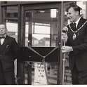 30-462 George Broughton left and Duncan Lucas at the opening of the new Co-operative shop