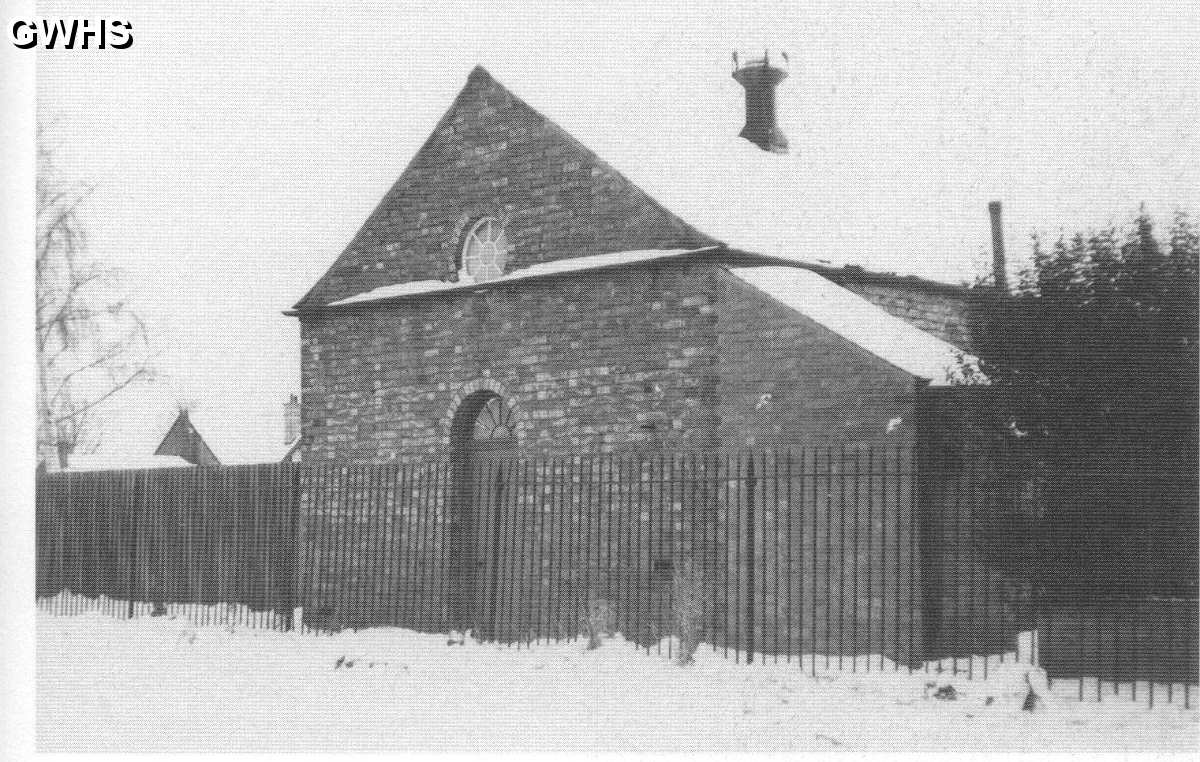 17-077 Strict Baptist Chapel Frederick Street Wigston Magna built 1860 demolished 1964