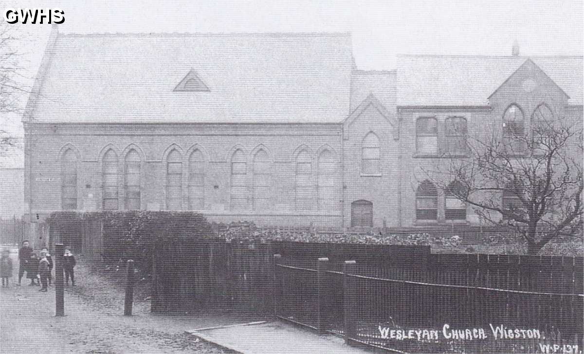 26-458 Wesleyan Methodist Church Frederick Street Wigston Magna c 1913