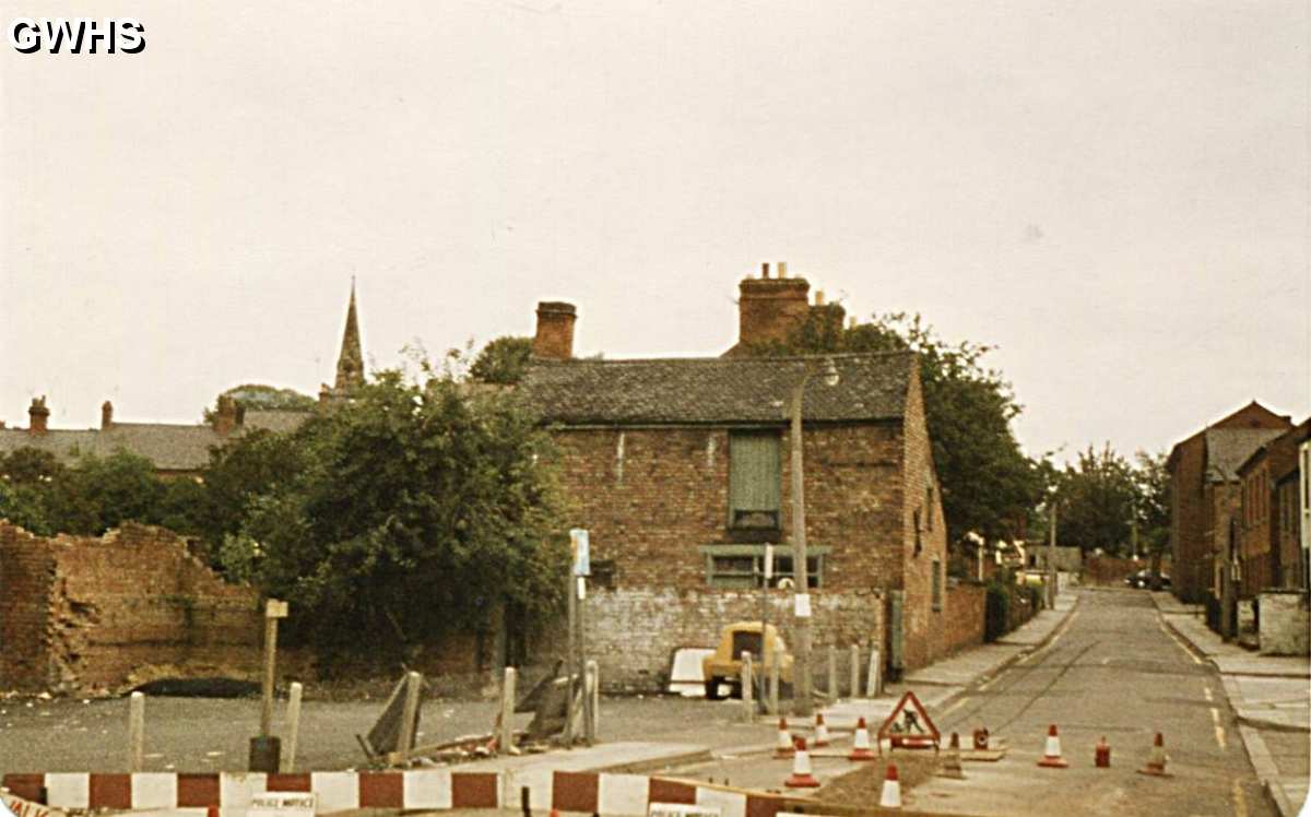 30-685 Frederick Street Wigston Magna before the houses were demolished