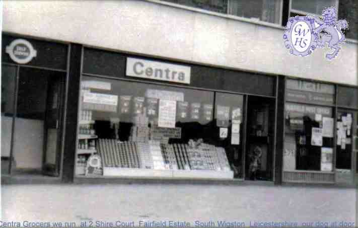 32-133 Grocers shop at 2 Shire Court Fairfield Estate South Wigston in 1966