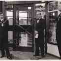 30-456 Duncan Lucas left and George Broughton at the opening of the new Co-operative shop
