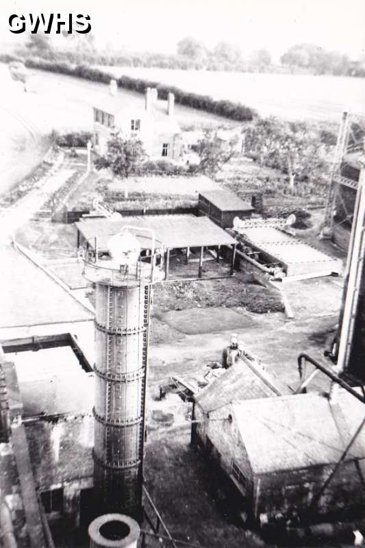 30-213 View of the Wigston Gas works from the new retort house circa 1930