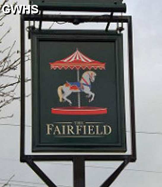 33-324 The Fairfield Pub Sign South Wigston