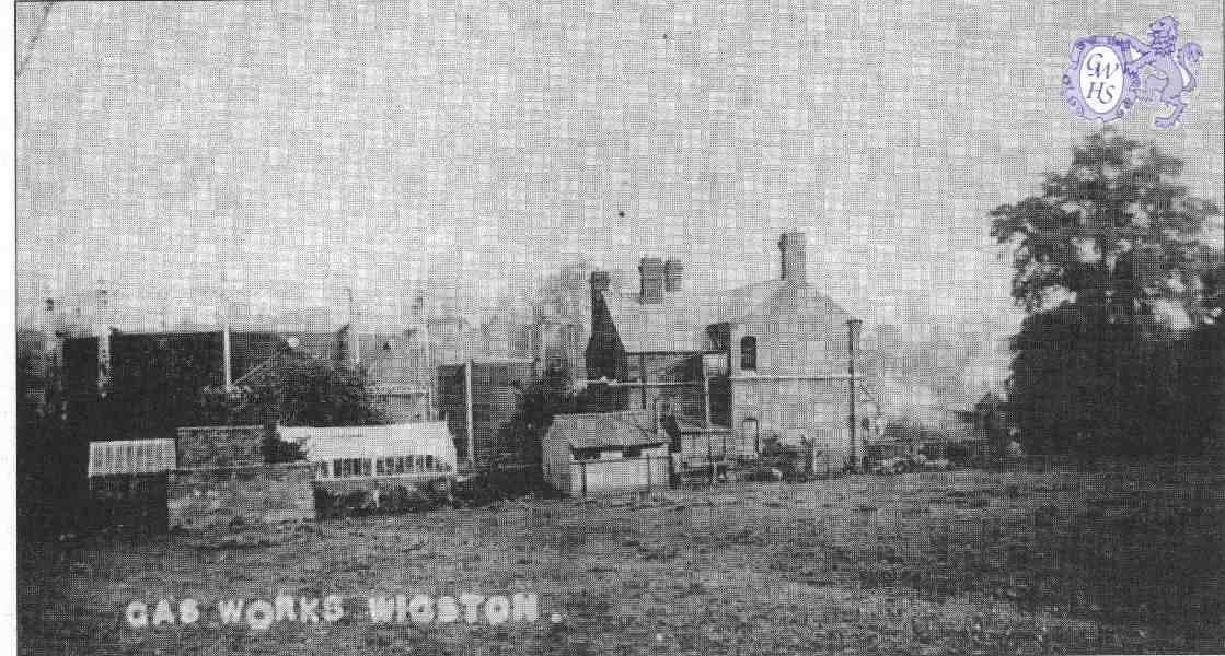 22-163 Wigston Gas Works Gas Lane Wigston Magna circa 1930 closed in the 1950's 