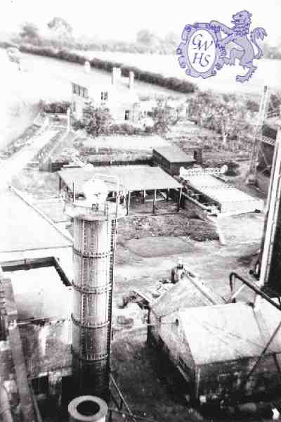30-213 View of the Wigston Gas works from the new retort house circa 1930