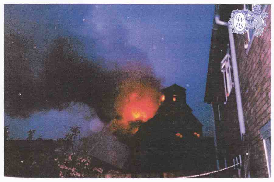 30-218 Fire at the old Retort House of the Wigston Gas Company 5th June 1985