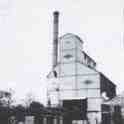 30-209 Wigston Gas Works Retort House taken from the field at Manor House in the 1930's