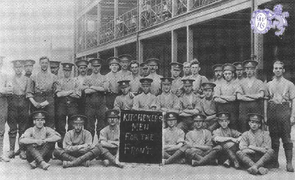 22-108 Soldiers at Glen Parva Barracks circa 1915