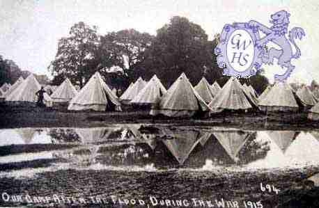 3-14 ASC camp after flood in 1915