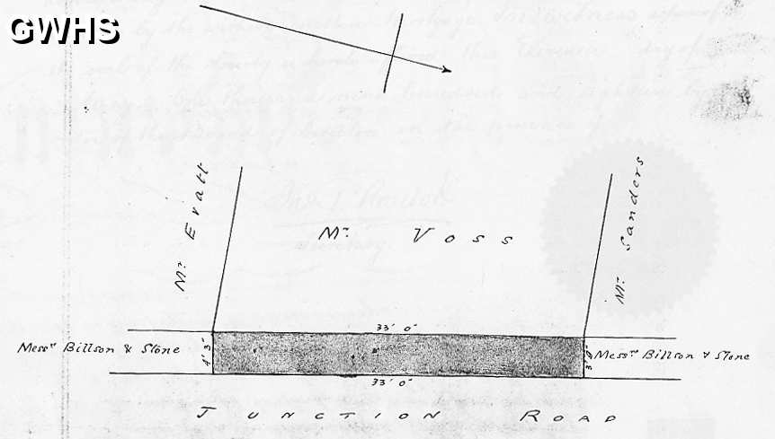 26-004 James Voss plot of land adjacent to Junction Road Wigston Magna1895