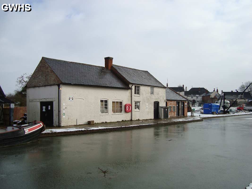 14-096 Wharf buildings at Kilby Bridge Feb 2010