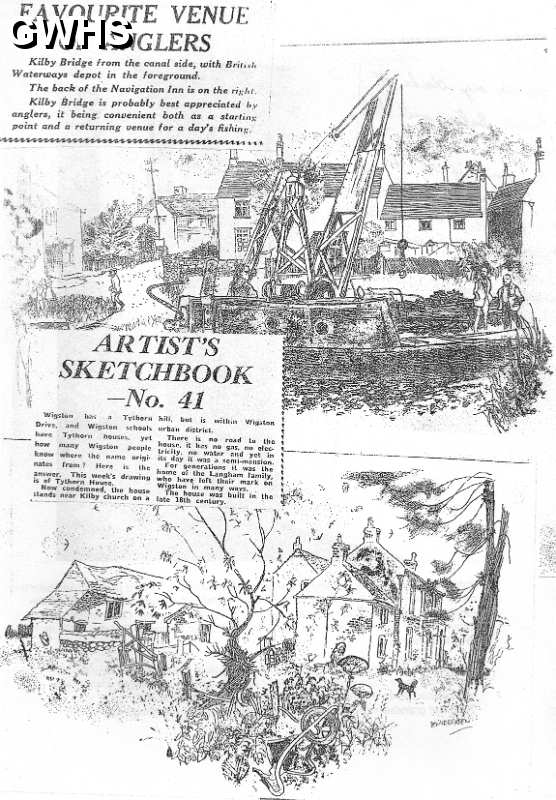 15-033 Artists Sketchbook Kilby Bridge & Tythorn Hill