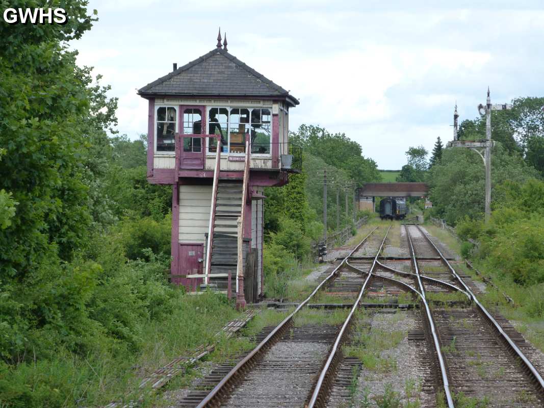 23-360 Kilby Bridge signal box in new location at Hammersmith on the Midland Railway- Butterley June 2013