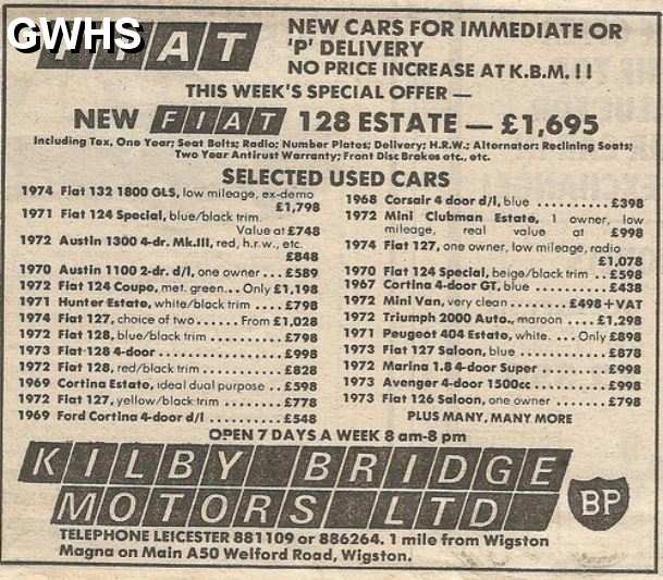 29-518 KilbyBridge Motors Kilby Bridge