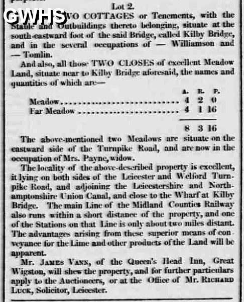 29-619 Sale of Lime Kiln Inn Kilby Bridge part 2 - Friday 26  October 1838