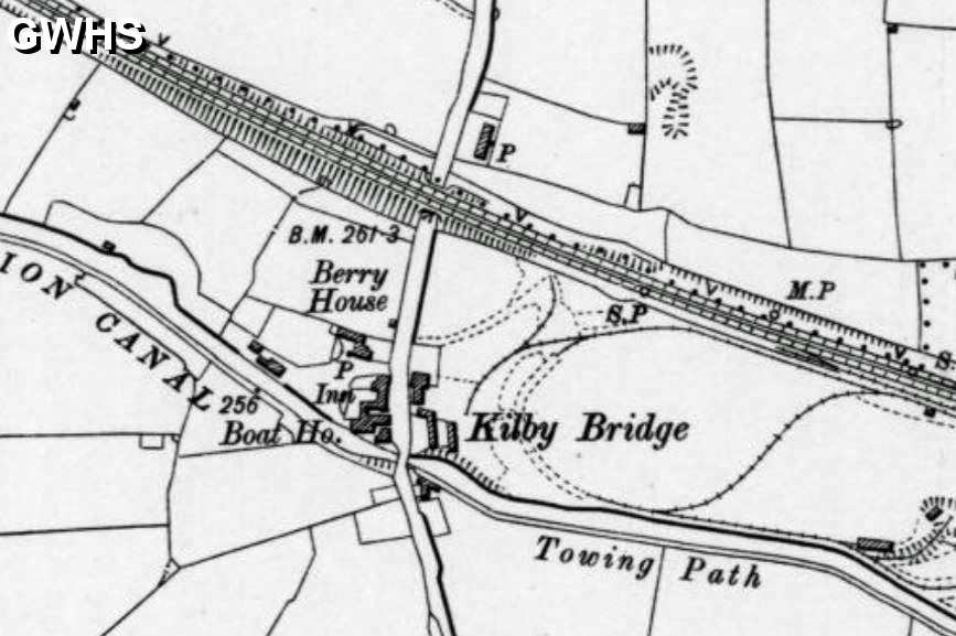 34-743 Map of Kilby Bridge 1904