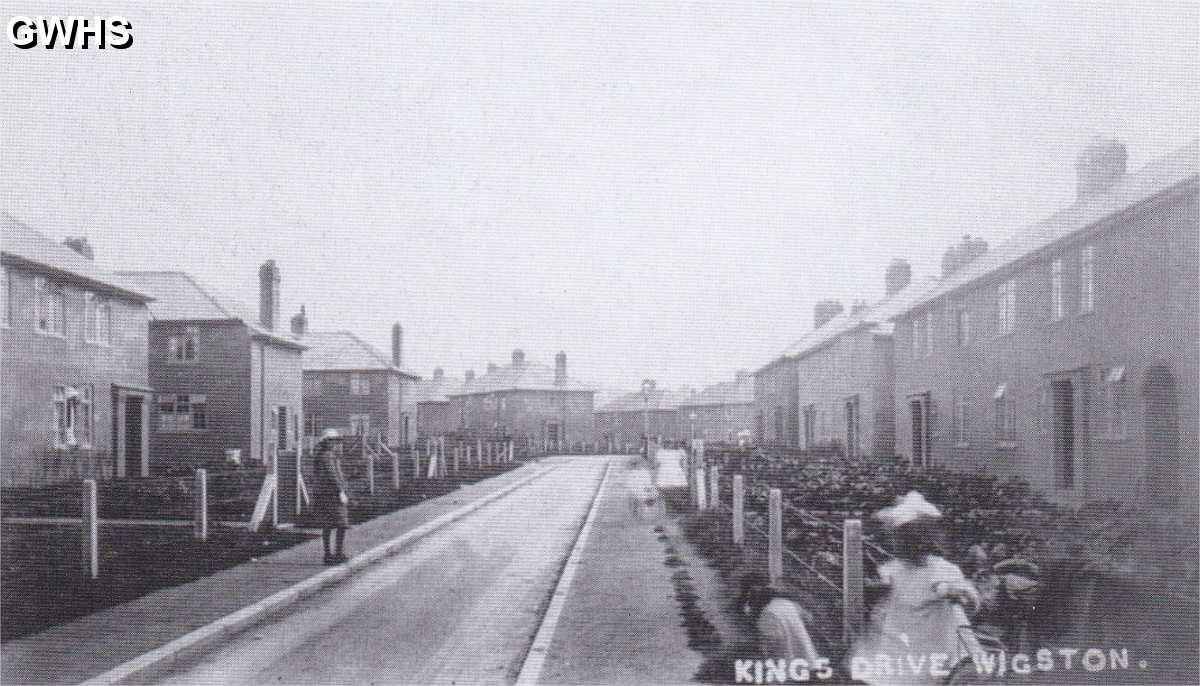 26-399 King's Drive Wigston Magna in the 1920's