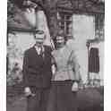 30-161 Stewart King and May Taylor at Tythorn Farm 1955