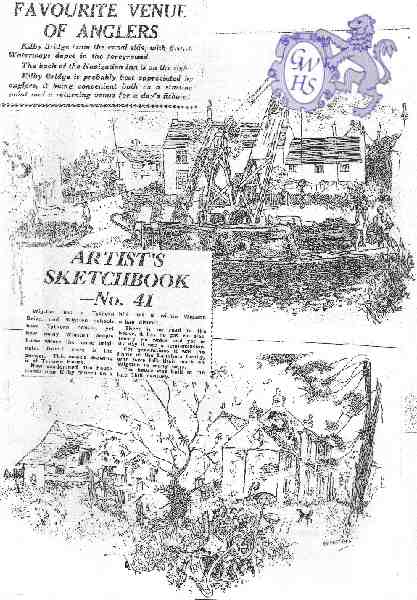 15-033 Artists Sketchbook Kilby Bridge & Tythorn Hill