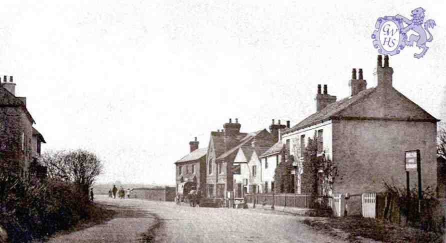 31-181 Ellis Farm on the left, next to the row of cottages Kilby Bridge