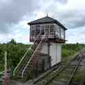 23-362 Kilby Bridge signal box in new location at Hammersmith on the Midland Railway- Butterley June 2013