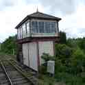 23-363 Kilby Bridge signal box in new location at Hammersmith on the Midland Railway- Butterley June 2013
