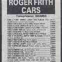 29-523 Roger Frith Cars Kilby Bridge