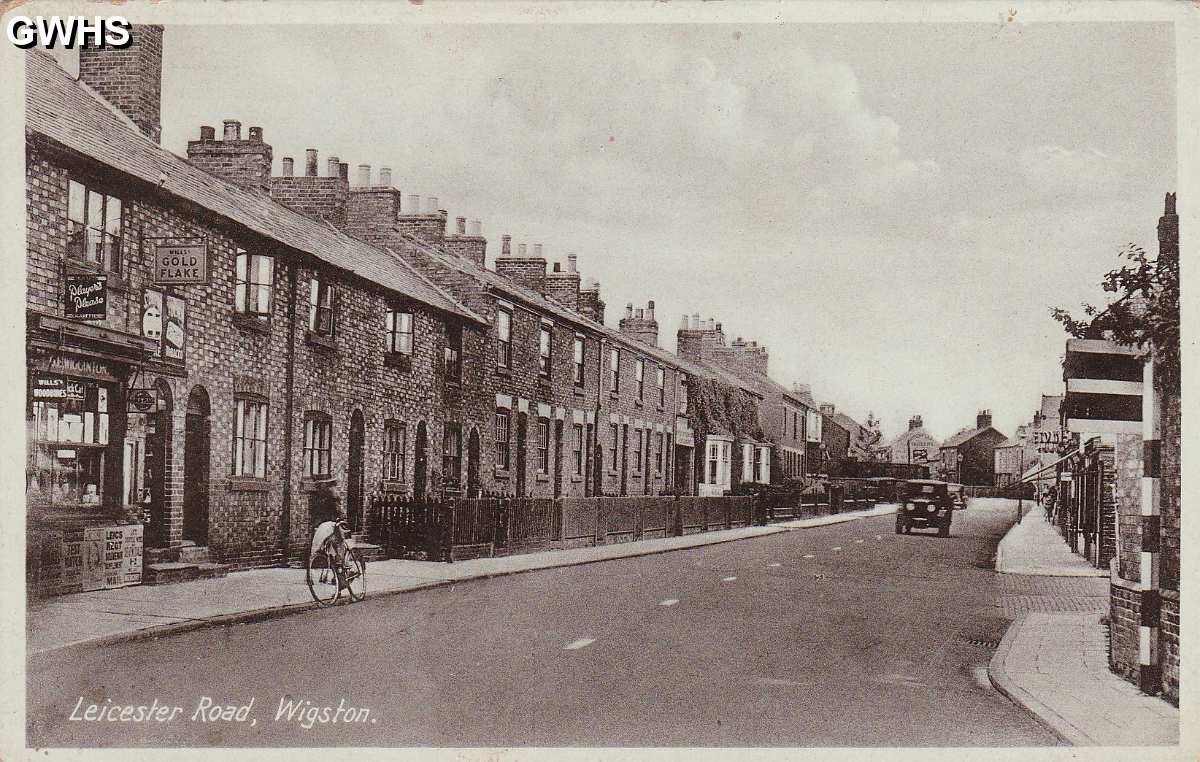 26-388 Wiggington's New Agents on Leicester Road Wigston Magna in the late 1940's